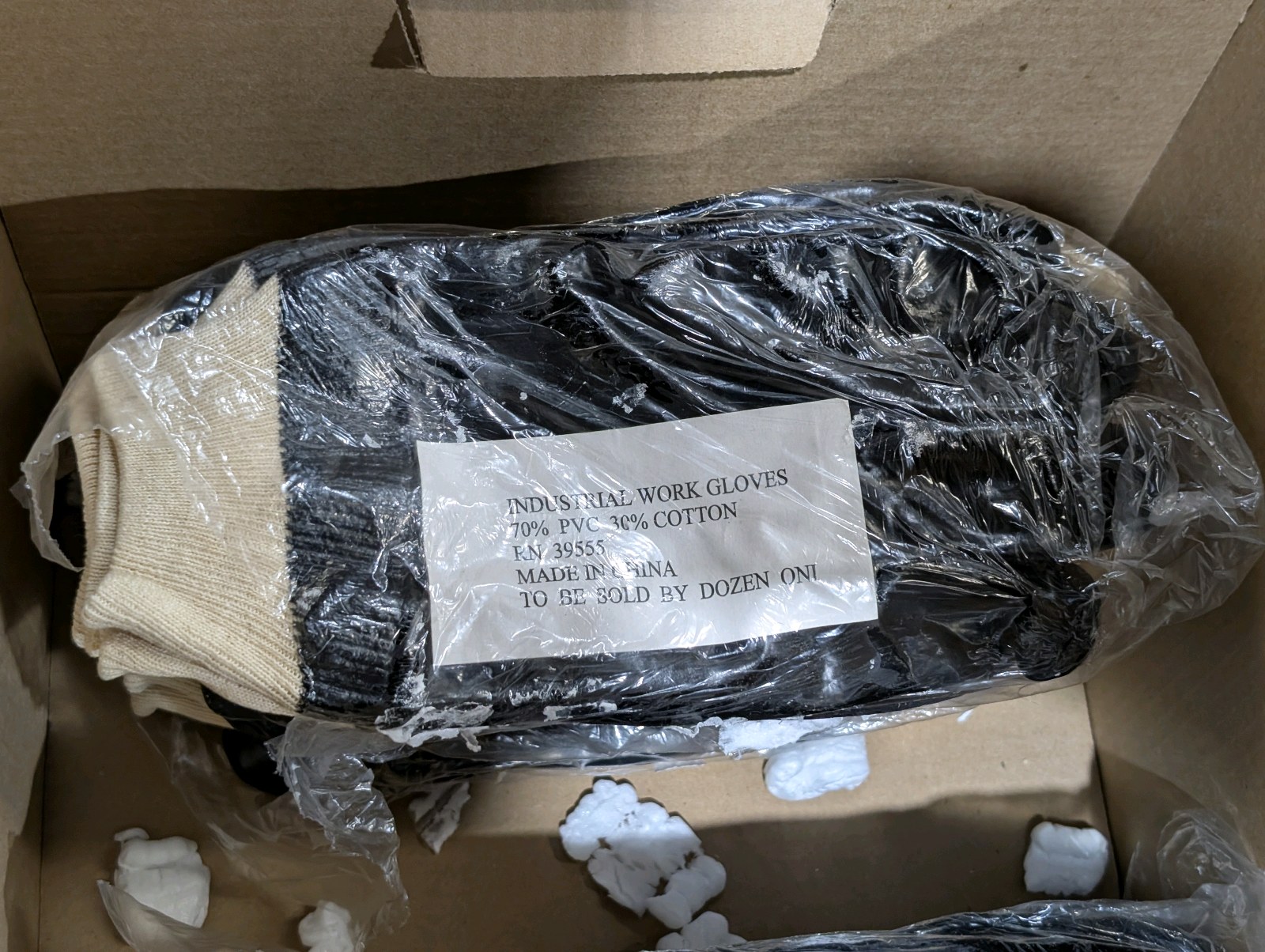 lot 20 image: NEW Lot of 24 Pairs PVC Coated Industrial Work Gloves  Heavy Duty Grip  Shop, Mechanic, Construction, Farm