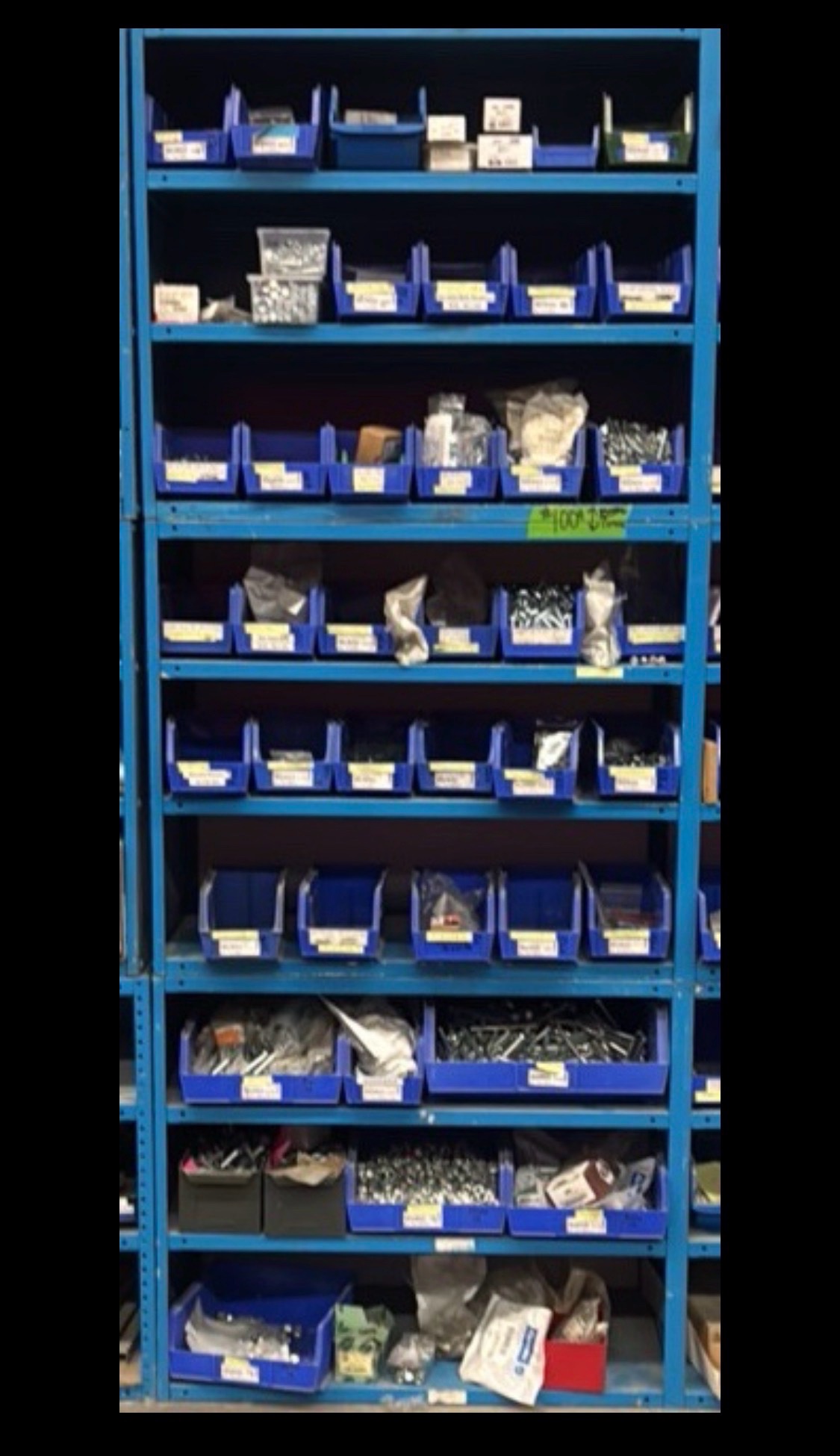 HARDWARE in Blue boxes