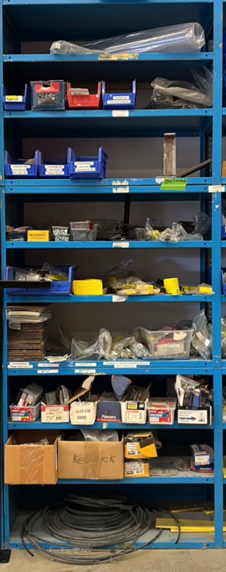 All HARDWARE in boxes