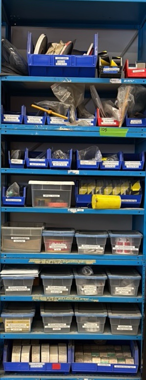 ALL Inventory on 8 shelves