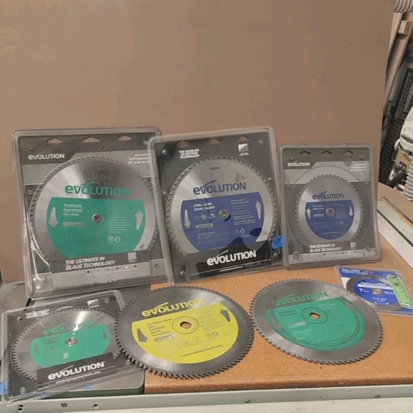 EVOLUTION circular saw blades