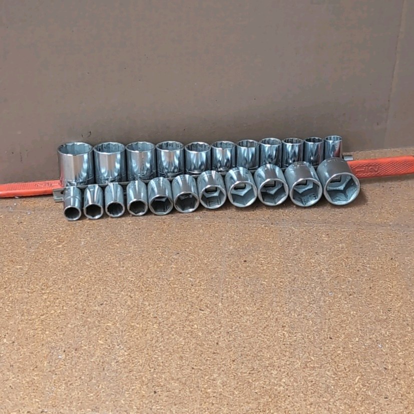 Vintage Craftsman V Series (2) DRIVE Socket Sets