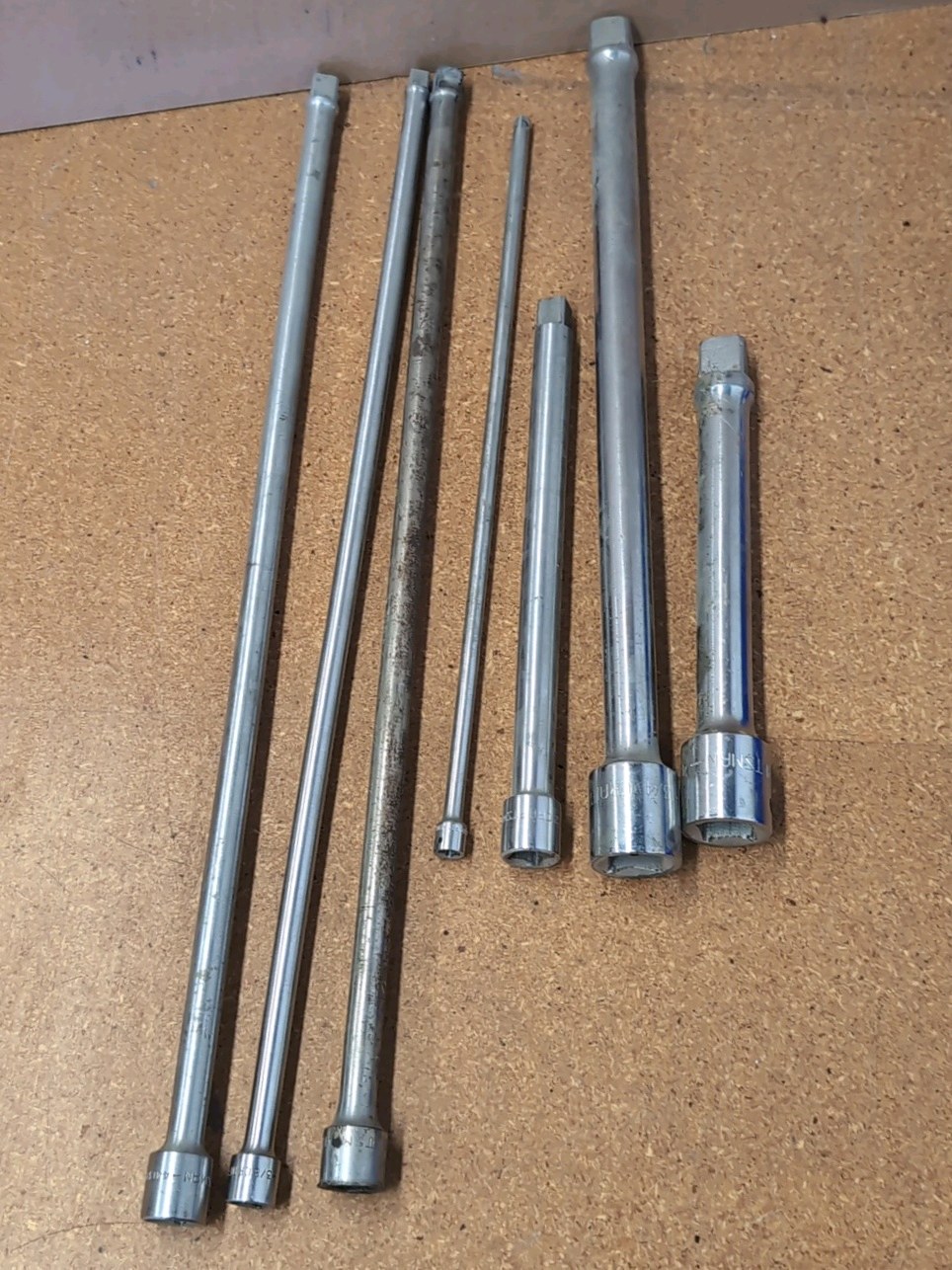 Vintage Craftsman V Series (7) SOCKET Extension bars