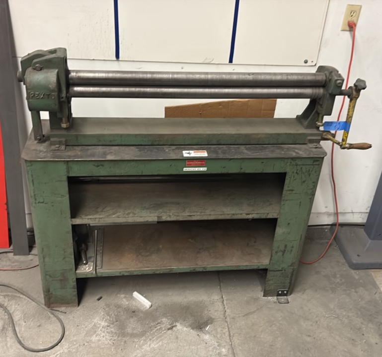 PEXTO Manual 36 Plate Roll Bending