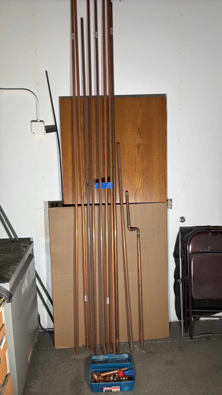 COPPER pipes  fittings