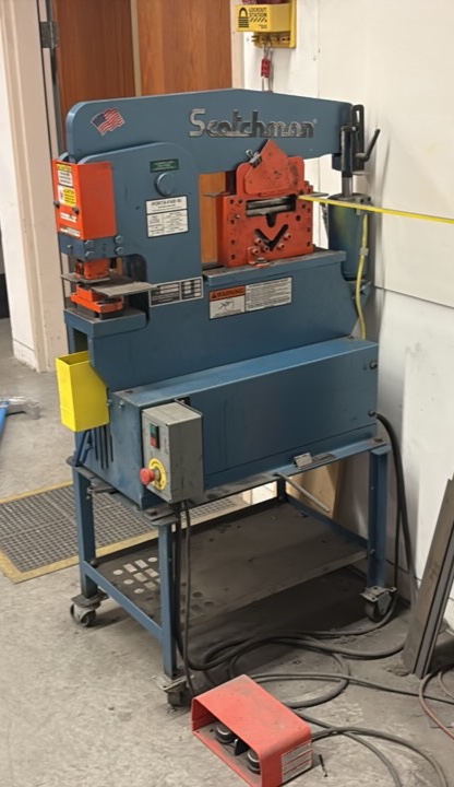 SCOTCHMAN Porta-fab 45 hydraulic Ironworker