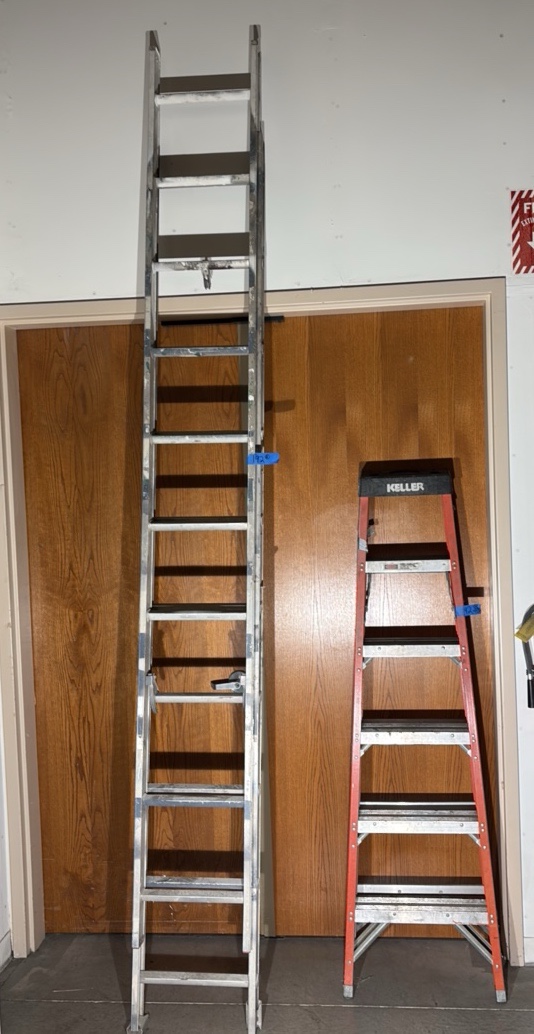 WERNER Extension Ladder Keller Step Ladder 6 foot