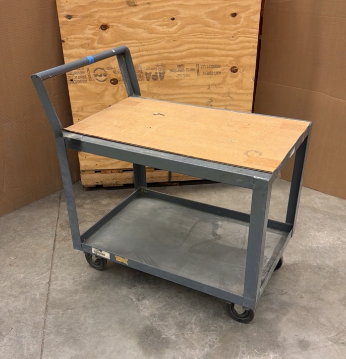 METAL Utility 2-tier Cart