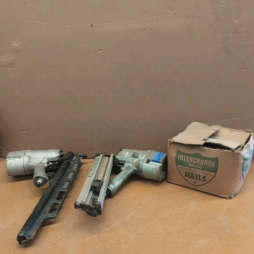 CLIP head Nailers and Pneumatic Nail lot