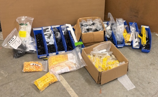 HARDWARE Brackets, screws, plates