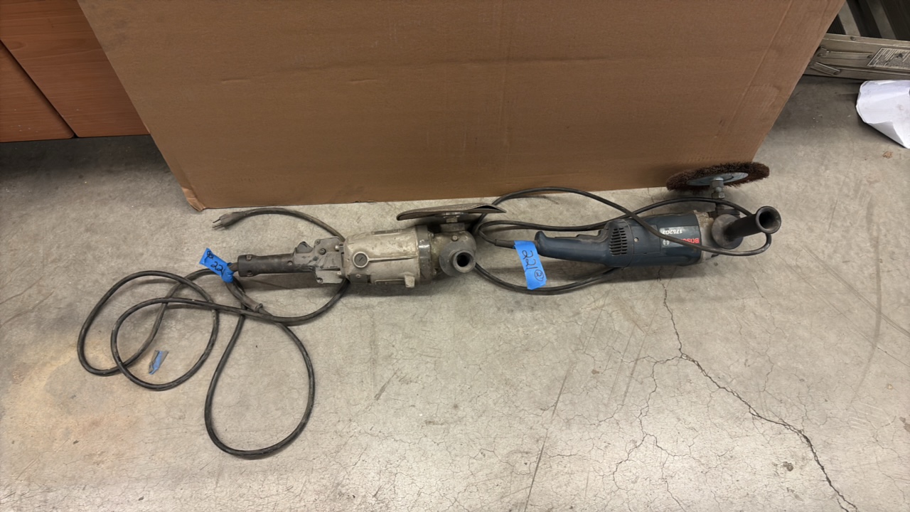 BLACK and Decker Auto Sander, Bosch Grinder