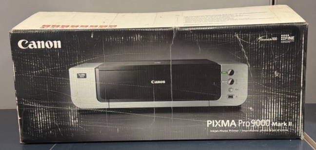 CANON Pixma Pro9000 MarkII Photo Printer.