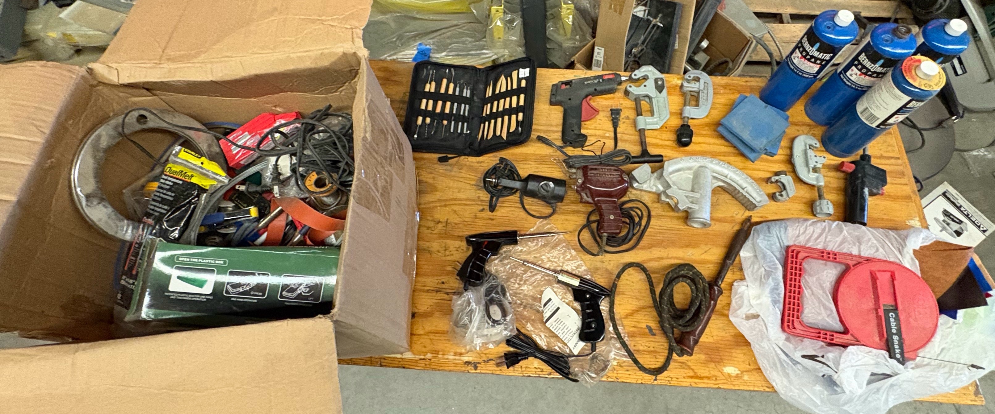 Welding and soldering supplies