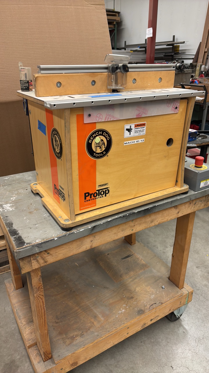 BENCH Dog Contractor Router Table