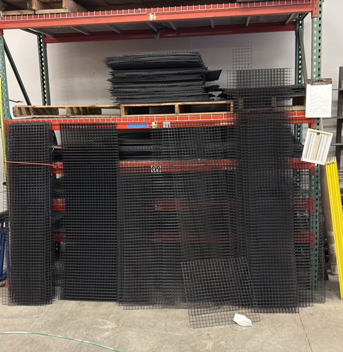 STEEL wire grid panels