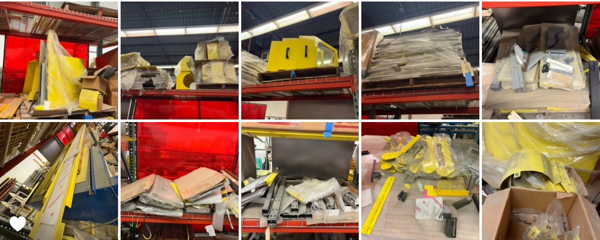 Aluminum casings, hardware, and other parts