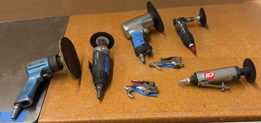 AIR Grinders and blow guns