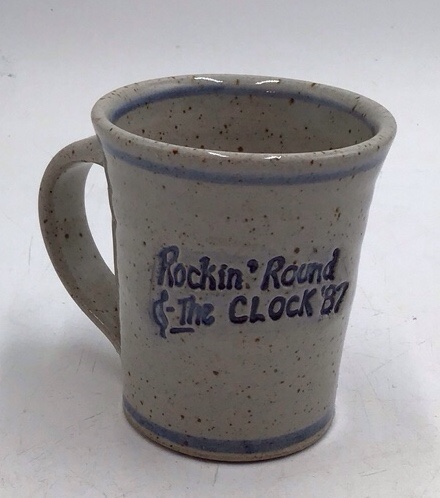lot 102 image: 1987 Rockin Round The Clock Stoneware Mug  Limited Edition 97150