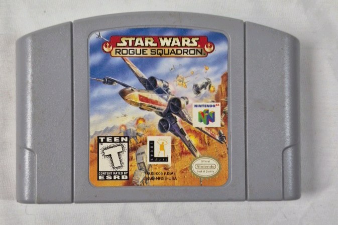lot 187 image: Star Wars Rogue Squadron Nintendo 64 Game