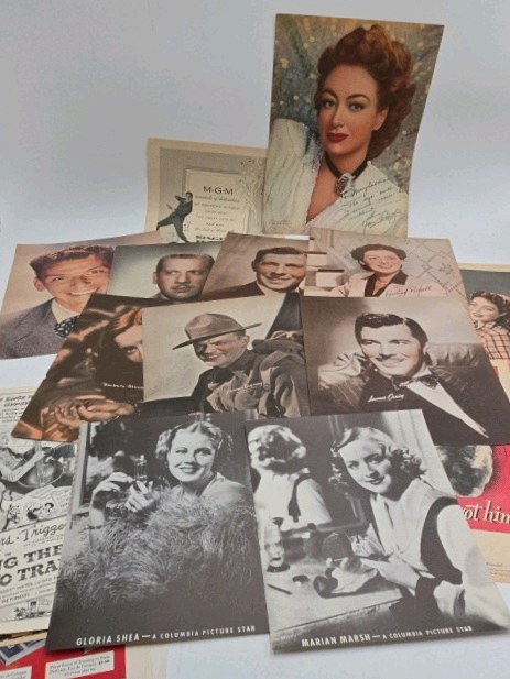 lot 29 image: Vintage Hollywood Star Advertising