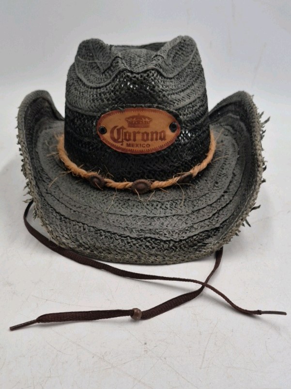 lot 312 image: Corona Mexico Straw Cowboy Hat