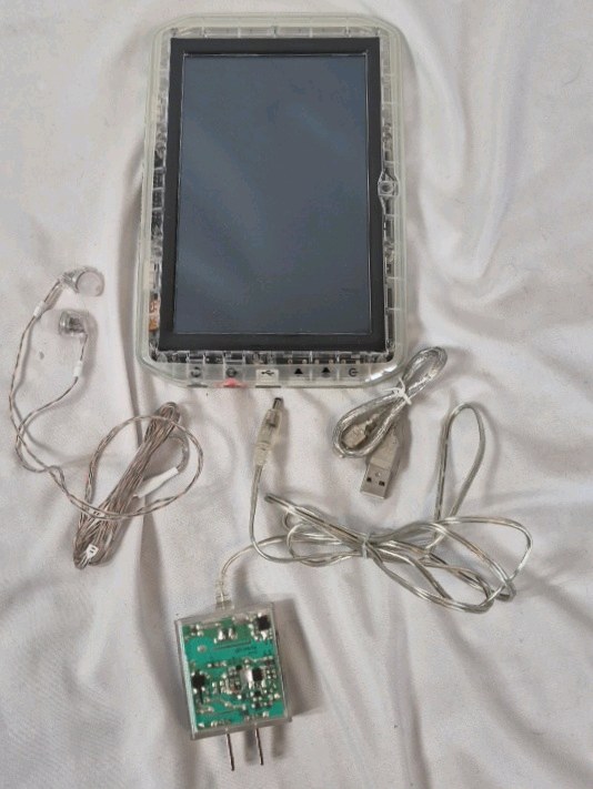 lot 324 image: Custom Clear Case Tablet with Audio Setup