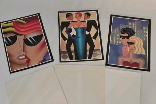 lot 33 image: Robin Morris Art Deco Postcards