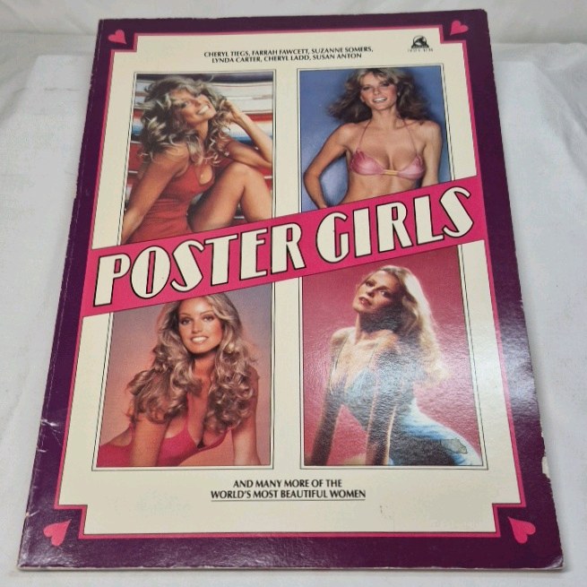 lot 38 image: Poster Girls Book  1980s Glamour Pin-Up Collection