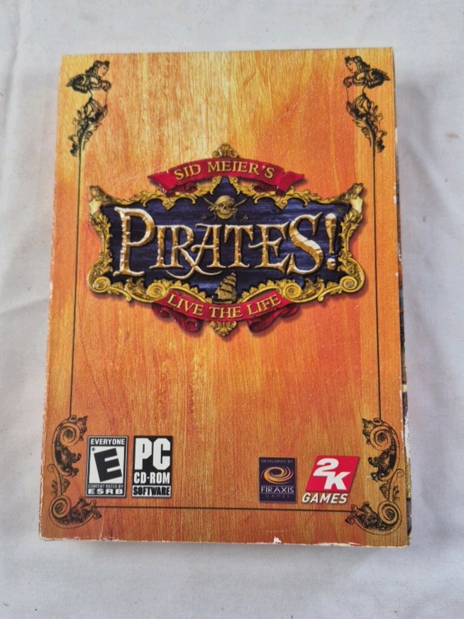 lot 66 image: 2005 Sid Meiers Pirates PC Game Box  Live the Life Edition