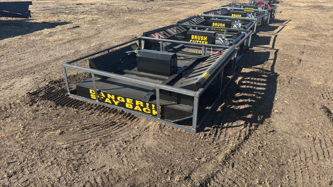 lot 3L image: Skid Steer Brush Cutter Mower King 2026 Unused SSRC