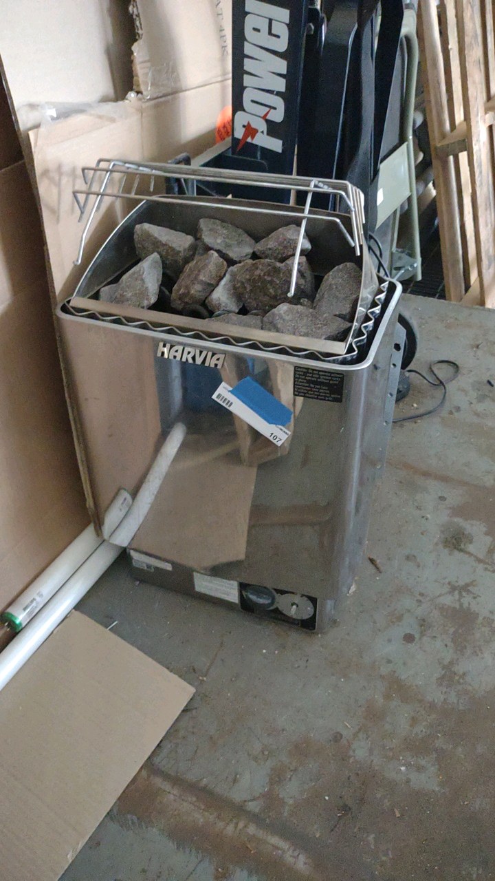 lot 107 image: harva sauna heating element