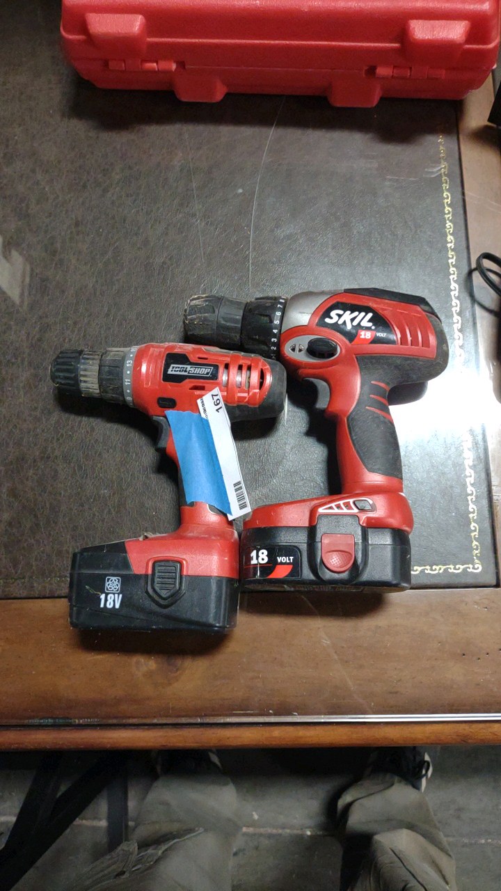 lot 167 image: assorted drills