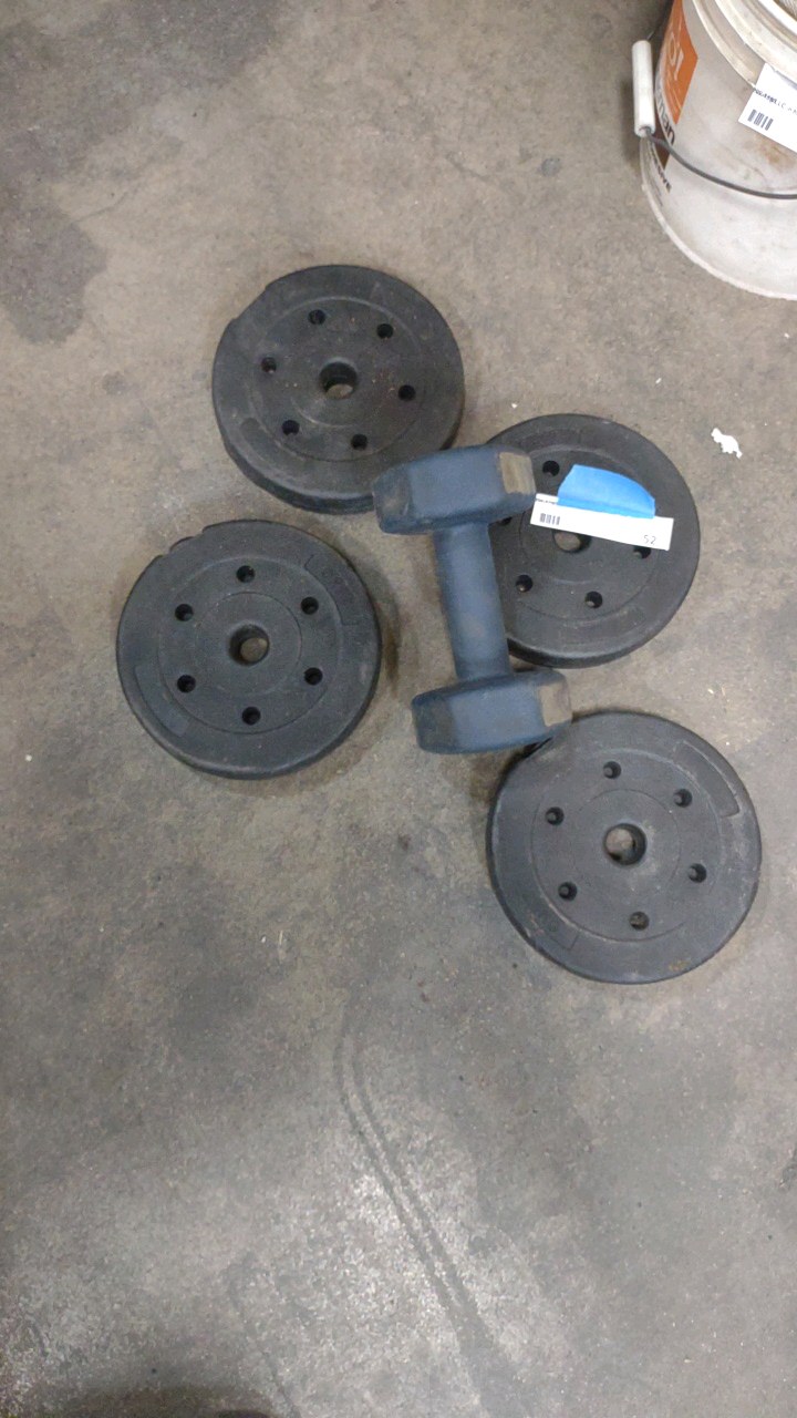 lot 52 image: miscellaneous weights