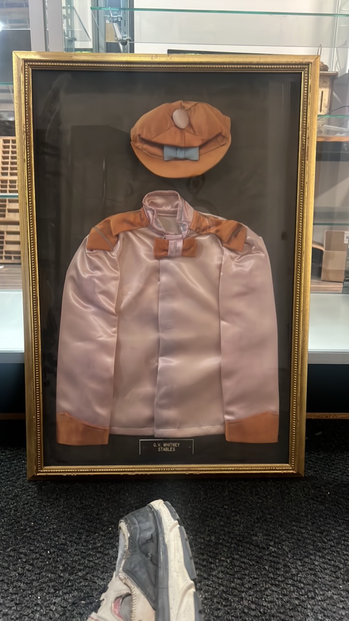 g.v. Whitney stables jockey uniform