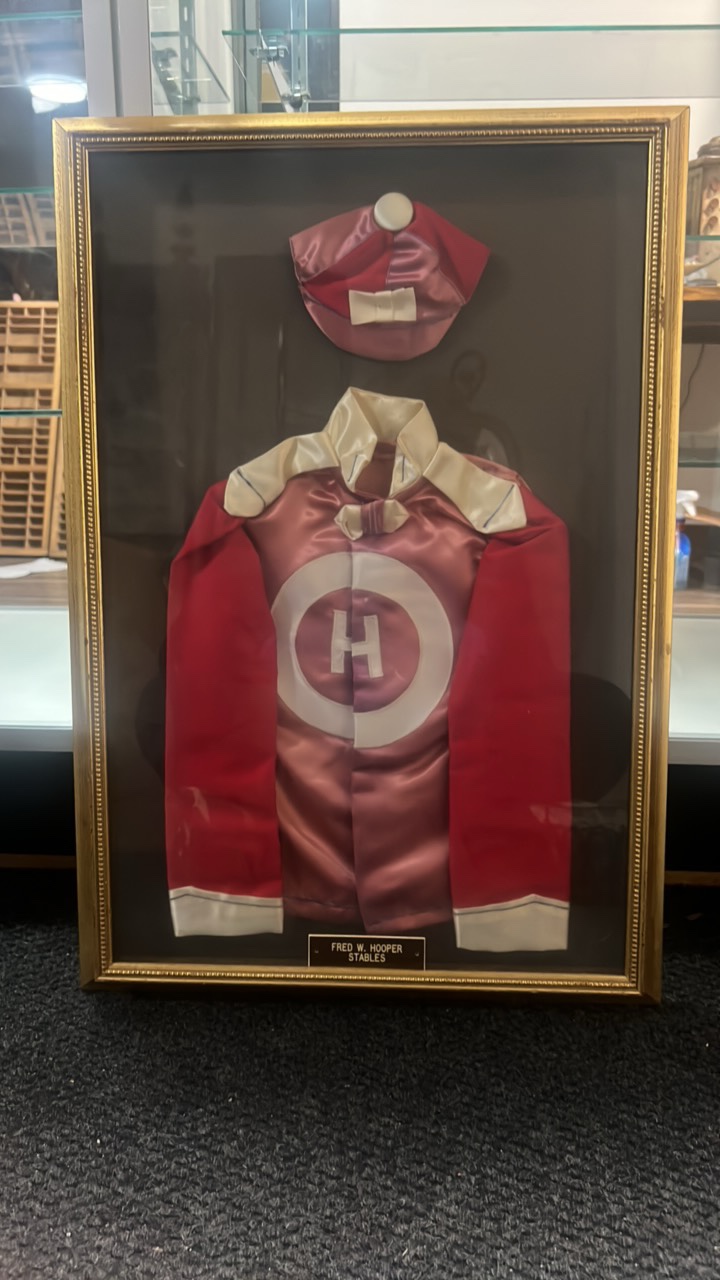 Fred w. hooper stables jockey uniform