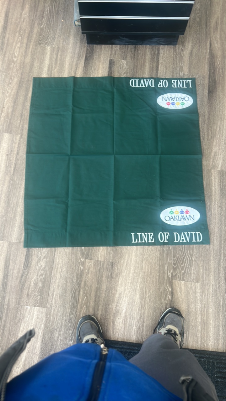 oak lawn line of David horse blanket