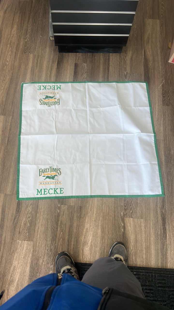 early times manhattan mecke horse blanket