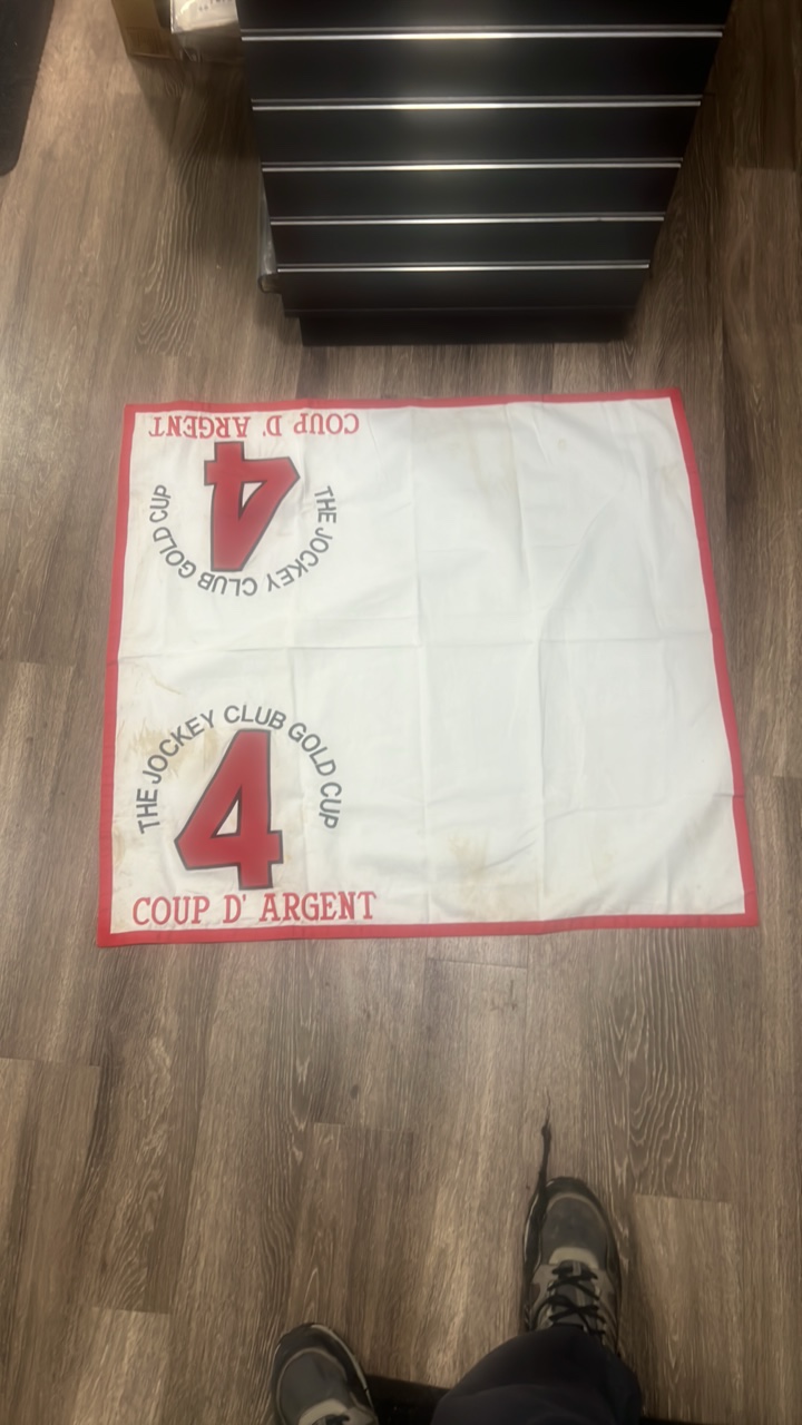 the jockey club gold cup coup d argent #4 horse blanket