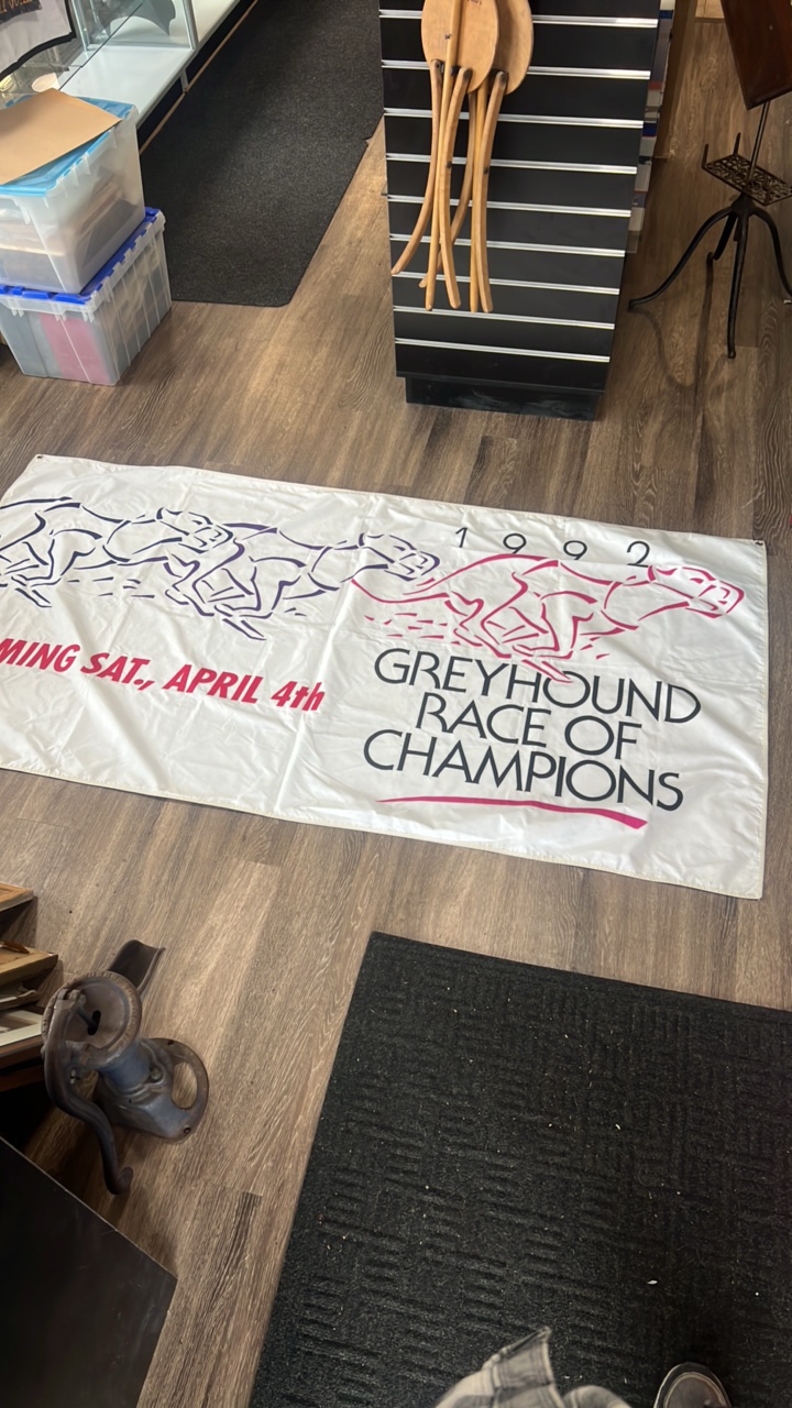 1992 grey hound race of champions banner
