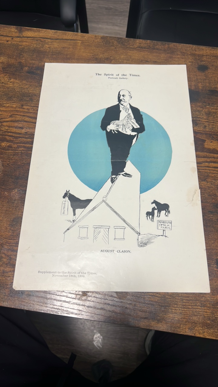 1899 the spirit of the times poster