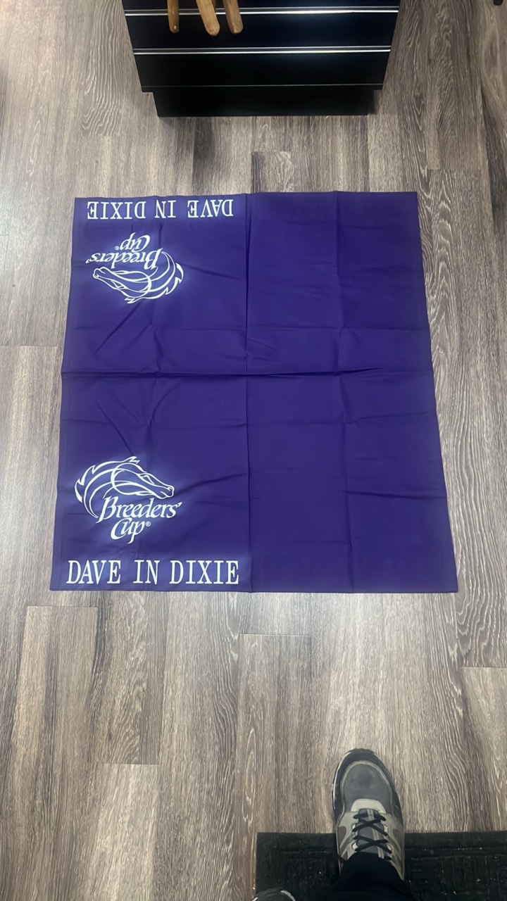 Dave in Dixie breeders cup horse blanket
