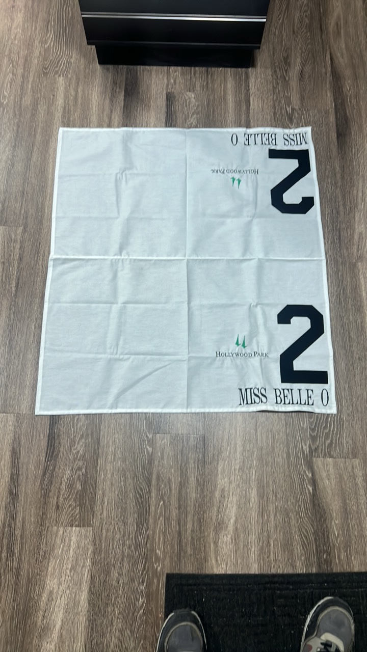 miss belle o #2 Hollywood park horse blanket