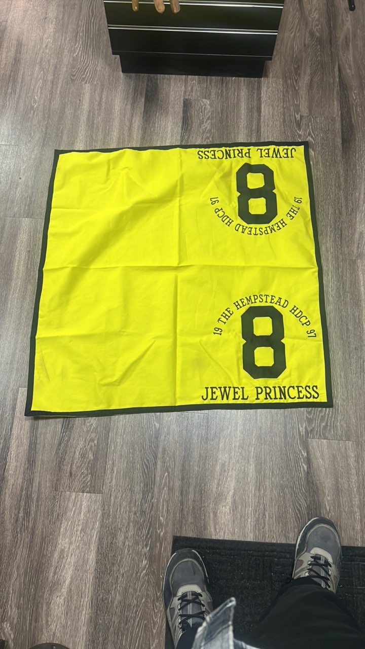 1997 the Hempstead handicap jewel princess #8 horse blanket
