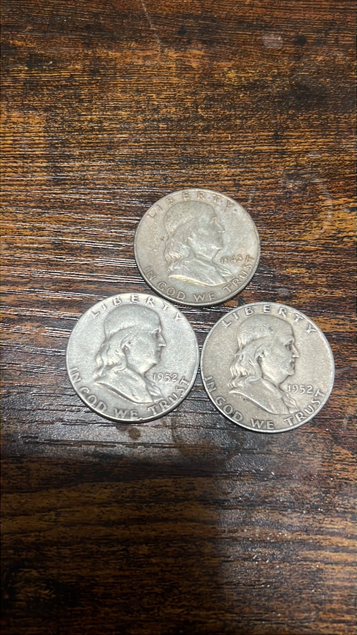 1948-1952 Benjamin Franklin halfs