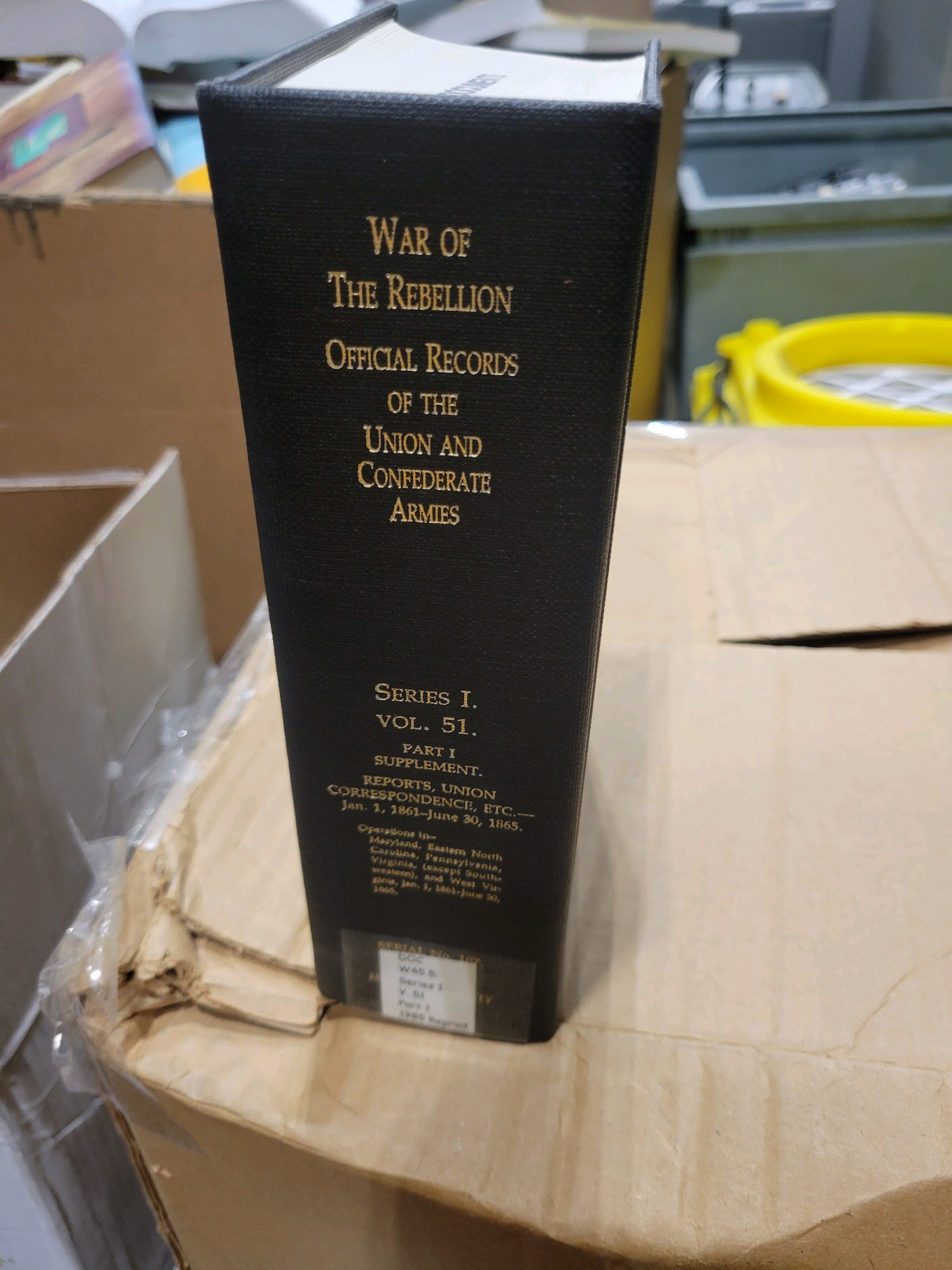 War of Rebellion 1985 Reprint (605265) 128 Volume Set