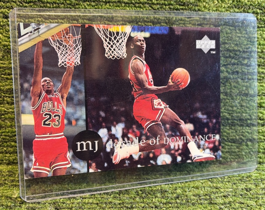 lot 104 image: 1994-95 Upper Deck MJ Decade of Dominance Michael Jordan 2of5 Chicago Bulls