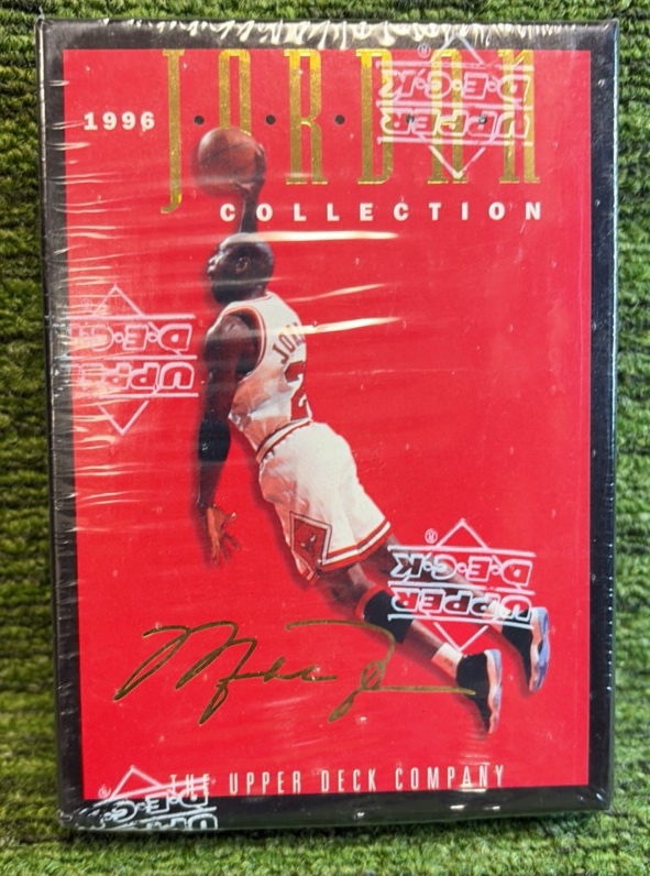 lot 123 image: 1996 Upper Deck Jordan Collection 24 Card Michael Jordan Set  Factory Sealed