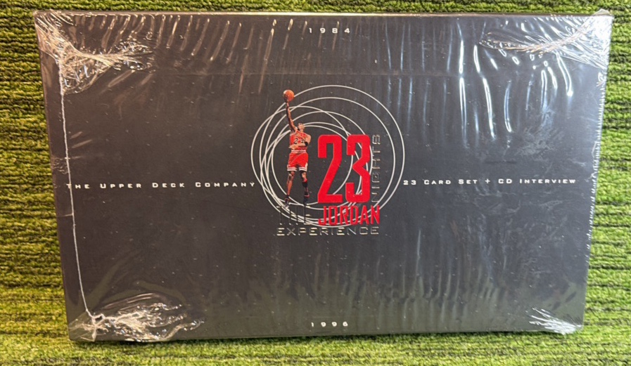 lot 1A image: 1996-97 Upper Deck 23 Nights Michael Jordan Experience Nights Factory Sealed Box Set