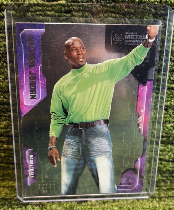 lot 20b image: 2024 Upper Deck Skybox Metal Universe Champions - Michael Jordan #1