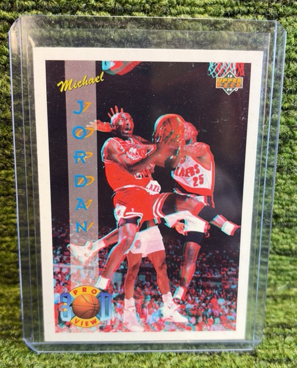 lot 3 image: 1993-94 Upper Deck Michael Jordan Pro View 3D #23 Chicago Bulls